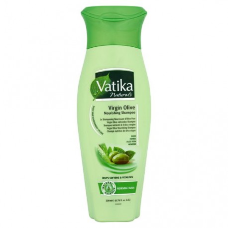 Vatika Virgin Olive (Shampoo Azeite Virgem Cabelos Normais)